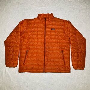Patagonia Orange Men's Packable Puffer Jacket